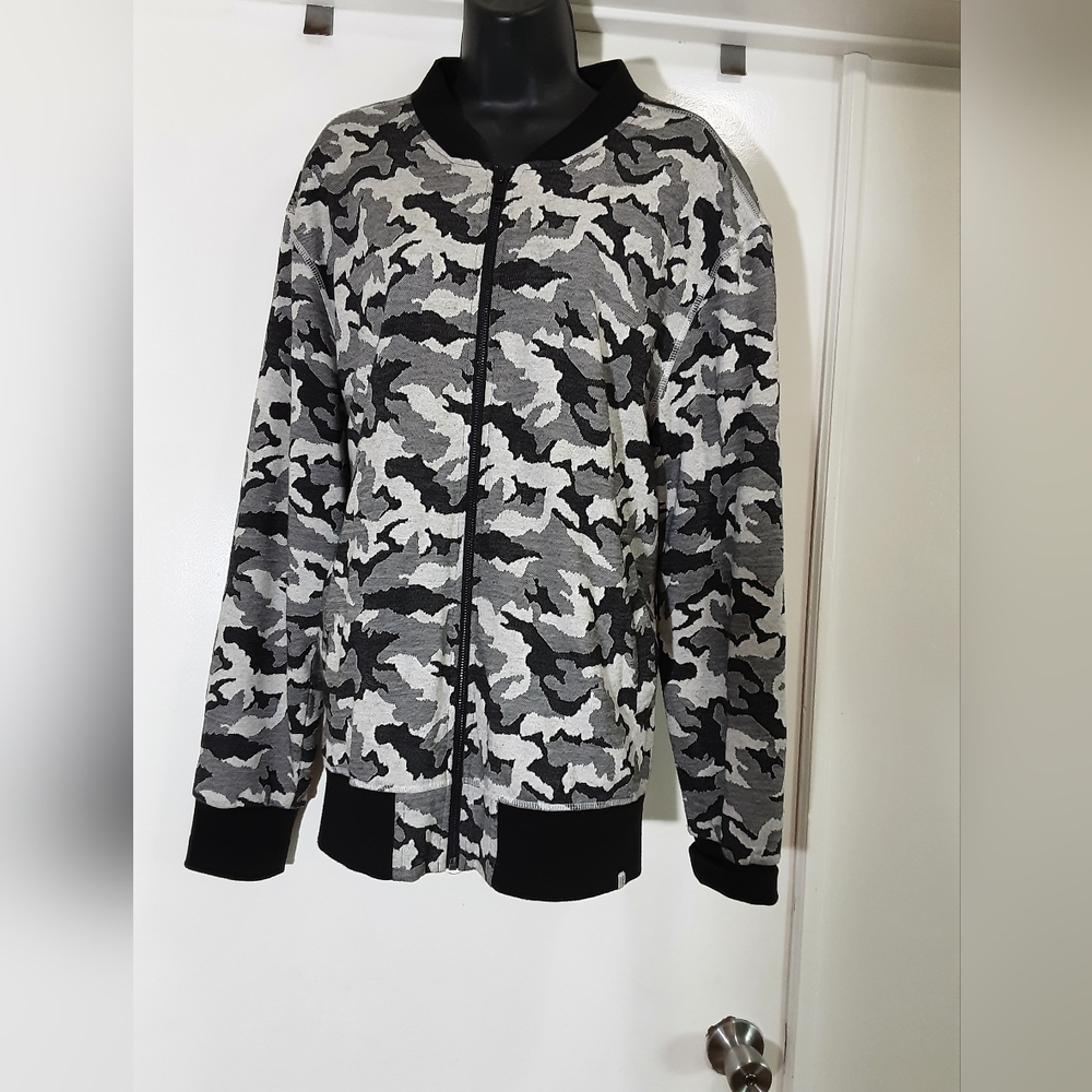 Camouflage Bomber Jacket
